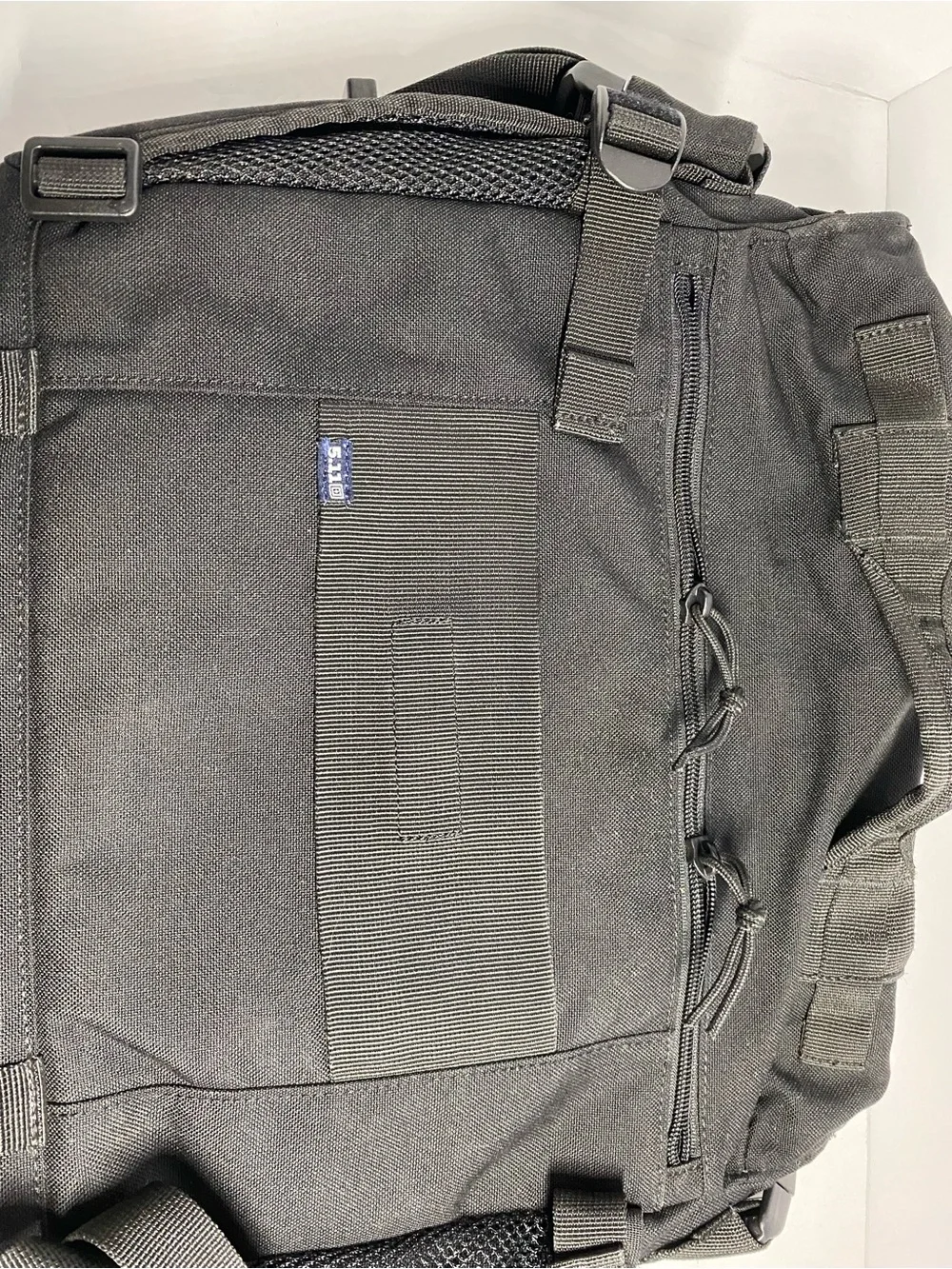 5.11 Tactical Black Messenger Bag with MOLLE Webbing